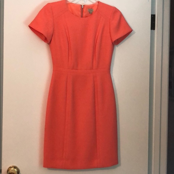 coral orange dresses